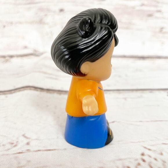 Vintage Little People Brunette Dark Hair Boy - Picture 4 of 4